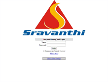 Tablet Screenshot of mail.sravanthigroup.com